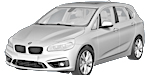BMW F45 B2959 Fault Code
